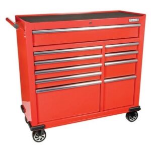 KennedyPro Steel Tool Roller Cabinet – 10 Drawers – 280kg Capacity – 108 x 106 x 45.8 cm