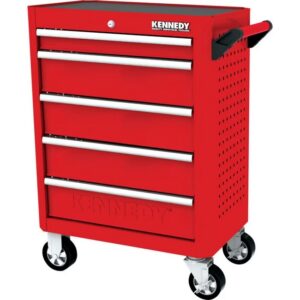 Kennedy Steel Tool Roller Cabinet – 5 Drawers – 450kg Capacity – 84.5 x 71 x 46.5 cm