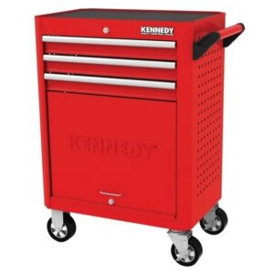 Kennedy Steel Tool Roller Cabinet – 3 Drawers – 450kg Capacity – 84.5 x 71 x 46.5 cm