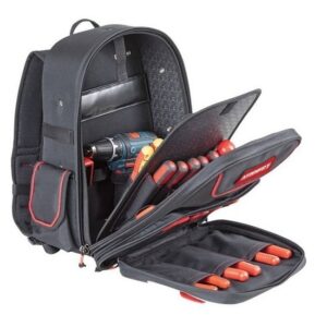 Kennedy Tool Backpack – Fabric – Black – 30 x 14 x 40 cm