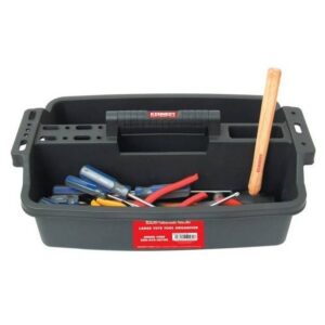 Kennedy Tool Tote Tray – Plastic – Black – 52 x 34 x 20 cm