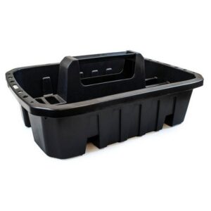 Kennedy Tool Tote Tray – Plastic – Black – 39.2 x 27.9 x 14.7 cm
