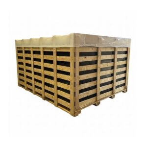 Slatted Wooden Crate – 4 Way Entry – 120 x 80 x 90cm