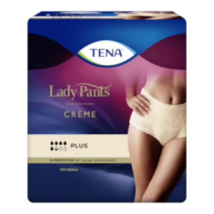 TENA Lady Pants Plus High Waist Crème – Incontinence Underwear