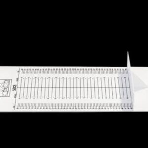 Infant measuring mat Material:ABS+PU TO be measured from:20- 99mm Division:0.5cm MAS-MAT