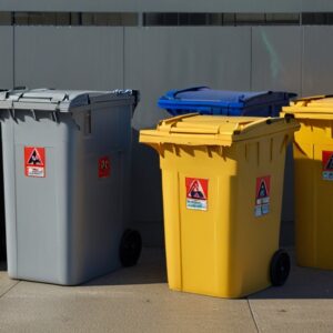 240ltr wheelie bin storage