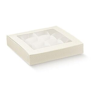 Petit four box with insert 160 x 160 x 30mm