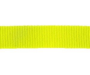 Petersham Ribbon – Solid Fluorescent Lime – 25mm x 20m roll