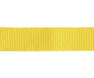 Petersham Ribbon – Solid Yellow – 25mm x 20m roll