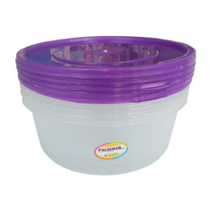 Round containers 800cc 5’s