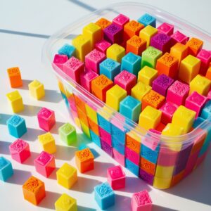 Bulk Deo Blocks 30g Cubes Pink 5 Kg