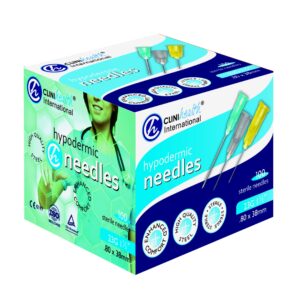 Needle 23G 1 &1/2? CliniHealth -100s