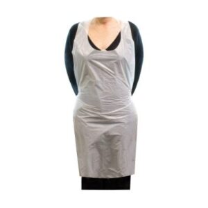 Disposable Aprons – White/Clear (100’S)