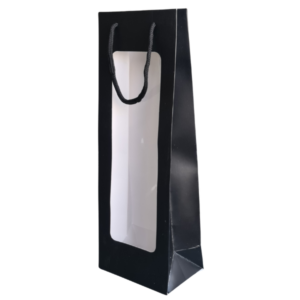 Black Bottle with Window