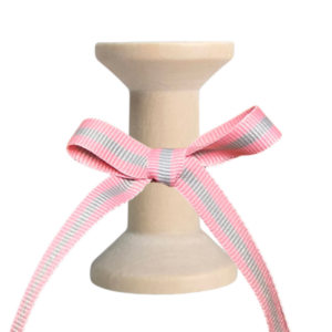 No 246 – 10mm Pink with Grey Stripe