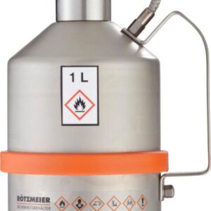 Rötzmeier Safety Can 1 Ltr. with Screw Lid 1¼” with Overpressure Valve, Unpolished