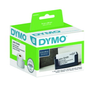 Dymo LabelWriter White Non-Adhesive Labels 51mm x 89mm (300 Labels)