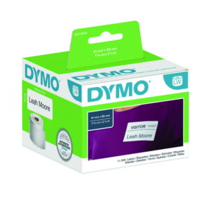 Dymo Original Label for LabelWriter White Removable 1 x 300 Labels (41mm x 89mm)