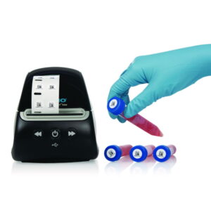 CryoSTUCK® labels for frozen surfaces 0.5″/ 12.7 mm (circle) roll with 2000 labels