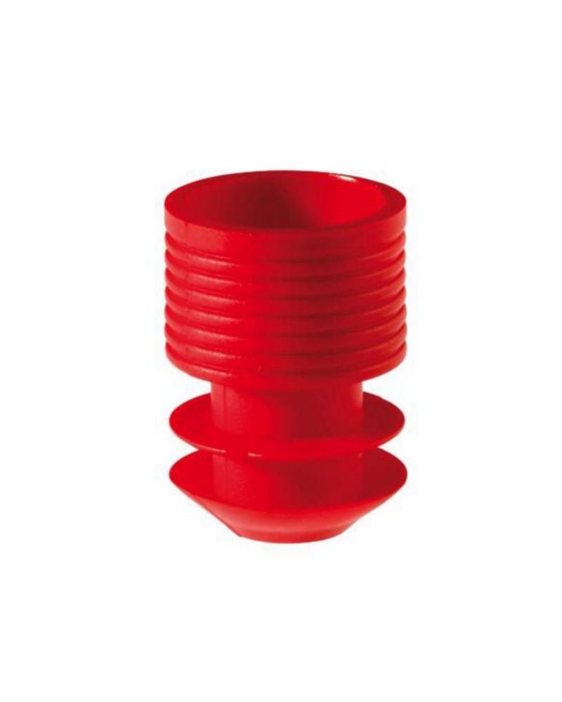 Ratiolab Stoppers 16–17 mm, Red, Pack of 1000
