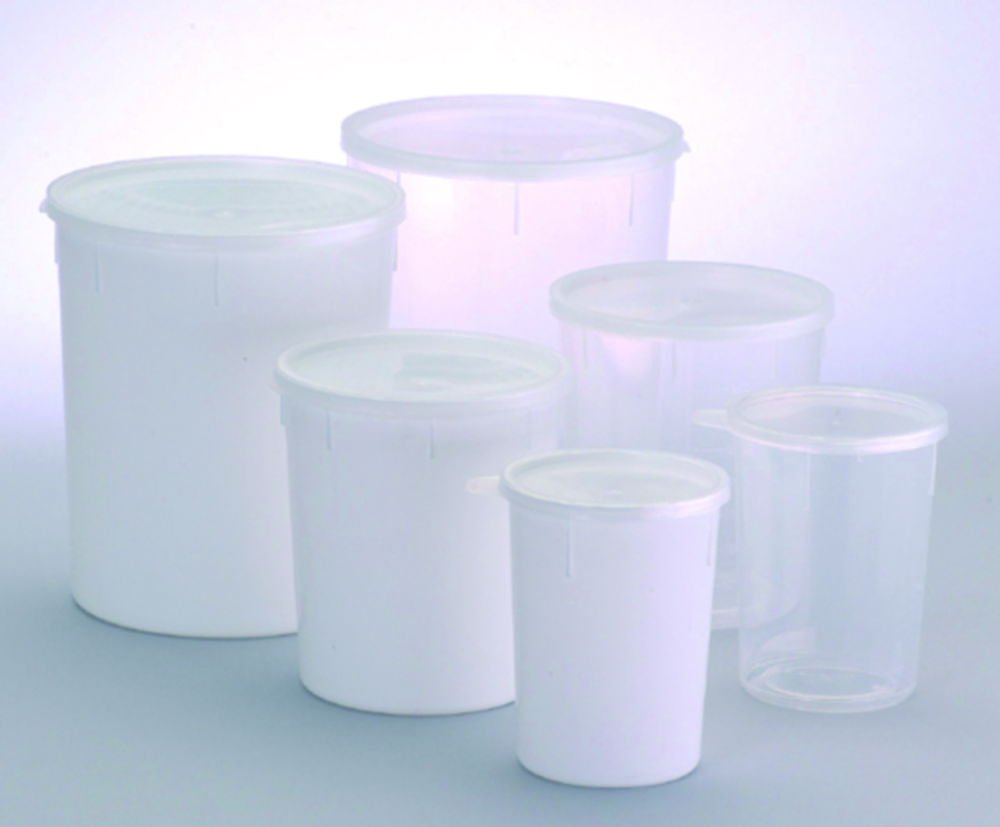 Plastiques Beaker 1000ml PP Nature No Irradiation Single