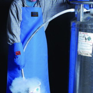 Cryo.Expert Cryo Protection Set – Gloves 500mm XL, Face Shield, Apron, and Two Safety Labels
