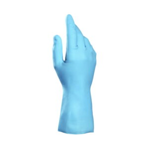 Latex Gloves Vital 117 size 9, blue, inside velouris