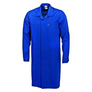 Bierbaum-Proenen BP Laboratory Coat Size 2XL, Royal Blue 65% Polyester / 35% Cotton 1/1 Arm, Unisex