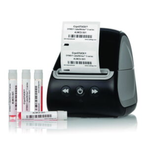 CryoSTUCK® labels for frozen surfaces 2″ x 1″ / 50.8mm x 25.4mm roll with 1000 labels