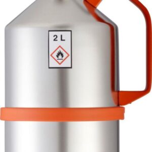 Safety can 2 ltr. with screw lid with overpressure valve