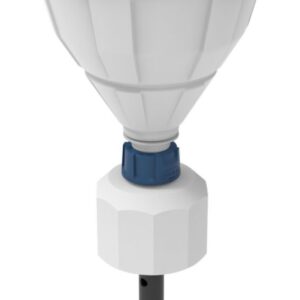 SCAT Funnel with Ball “ARNOLD” V2.0 B83 PE-HD White with Lance (220 mm)