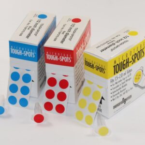 Heathrow Tough Spots PVC Round Ø 13mm, Lavender, Pack of 1000 (Roll)