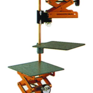 Rudolf Retort Stand Plate Type 133 200×200 mm, for Application on Frames