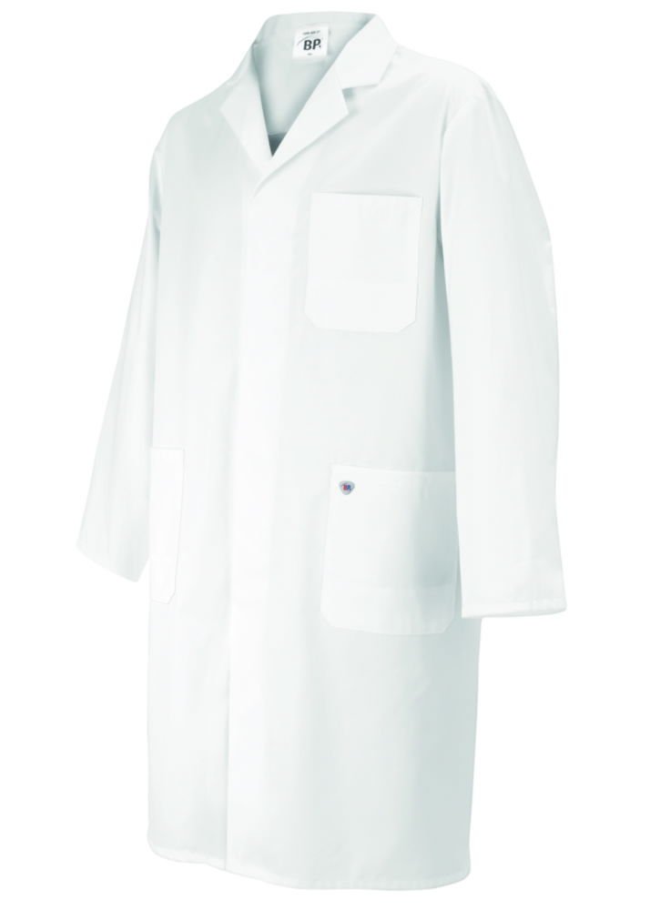 Bierbaum-Proenen BP Med & Care Men´s Coat Size 50n White, 100% Cotton