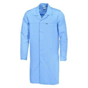 Bierbaum-Proenen BP Laboratory Coat Size SN, Light Blue 65% Polyester / 35% Cotton 1/1 Arm, Unisex