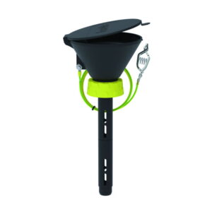 Bohlender b.safe Funnel 130 S 70 – Ø 130 mm, Black, with Lance, Static‑Dissipative PE‑EX