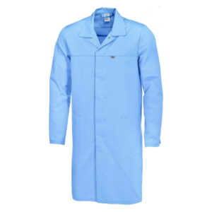 Bierbaum-Proenen BP Work Coat Size XSN, Light Blue 65% Polyester / 35% Cotton 1/1 Arm, for Ladies and Gentlemen