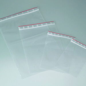Bürkle Packaging Bags with Closure, 130×60 mm, 100 ml, PE, Pack of 100