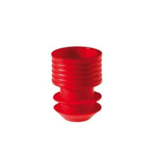 Ratiolab Stoppers 11–12 mm, Red, Pack of 1000​