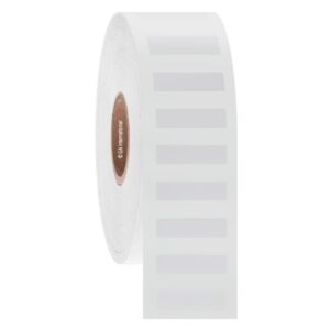 Cryo Barcode Labels for Liquid Nitrogen Storage 19.1mm x 5.1mm, white, for 0.2 ml tubes, core: 1″, roll with 5000 labels