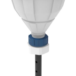 SCAT Funnel with Ball “ARNOLD” V2.0 S65 PE-HD White with Lance (220 mm)