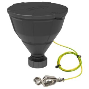 SCAT Funnel “ARNOLD” with Lid V2.0 S60/61 Electrostatic Conductive
