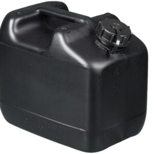 Bürkle Canister 10 L, 300x200x258mm Carrying Handle, Screw Cap, Thread DIN 61, HDPE Electrically Conductive, UN 3H1/Y1.5/200
