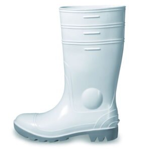 Uvex Polymer Safety Boot, Size 41, Type 9476/6, S5 SRC, PVC Sole, White, Pair
