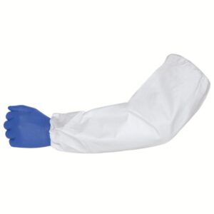 Uvex Non-Reusable (NR) Arm Gauntlets, White, One Size, Pack of 50 Pairs
