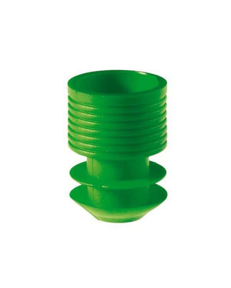 Ratiolab Stoppers 16–17 mm, Green, Pack of 1000