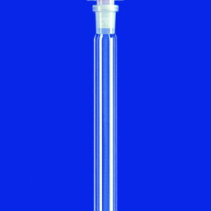 Lenz-Laborglas Round Bottom Test Tube NS 14/23 Ø 18 mm × 180 mm, DURAN® Tubing, PE Stopper