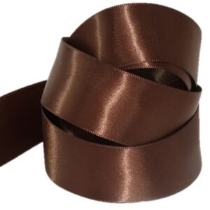 DFS Espresso Brown (7mm) Satin Ribbon