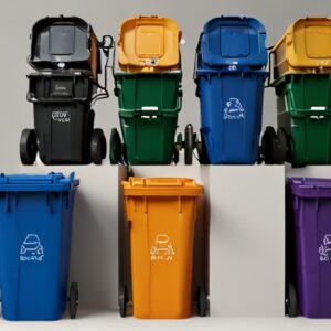 60 litre wheelie bin