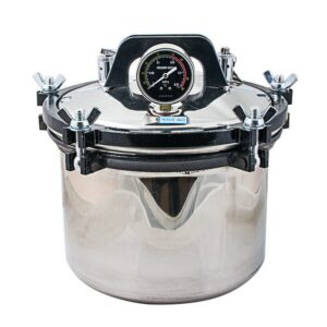 8L Autoclaves Sterilizer Electric Heated Autoclave Steam Sterilizer